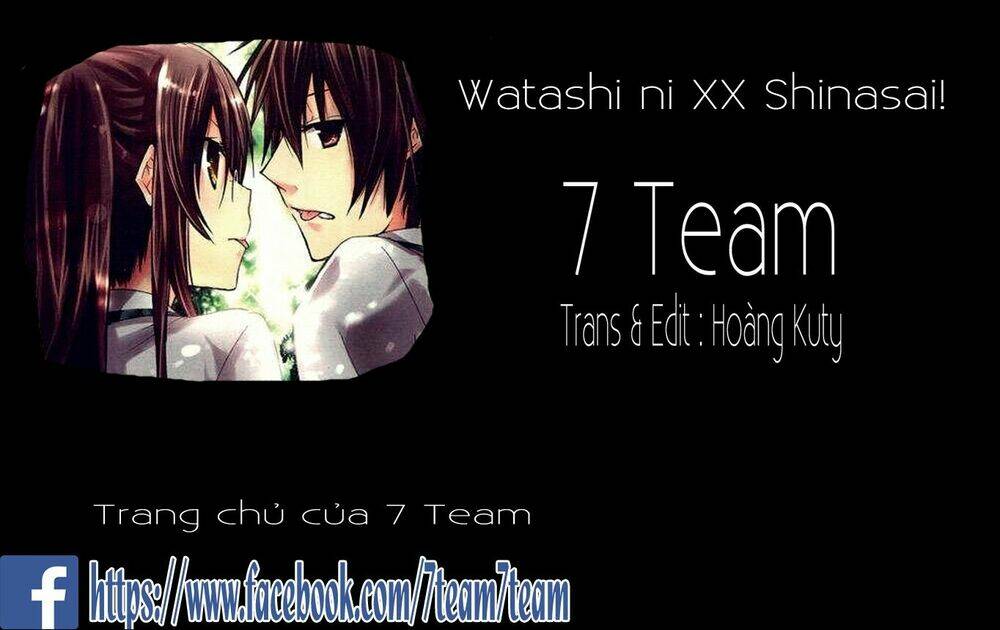 Watashi Ni Xx Shinasai!: Chapter 36