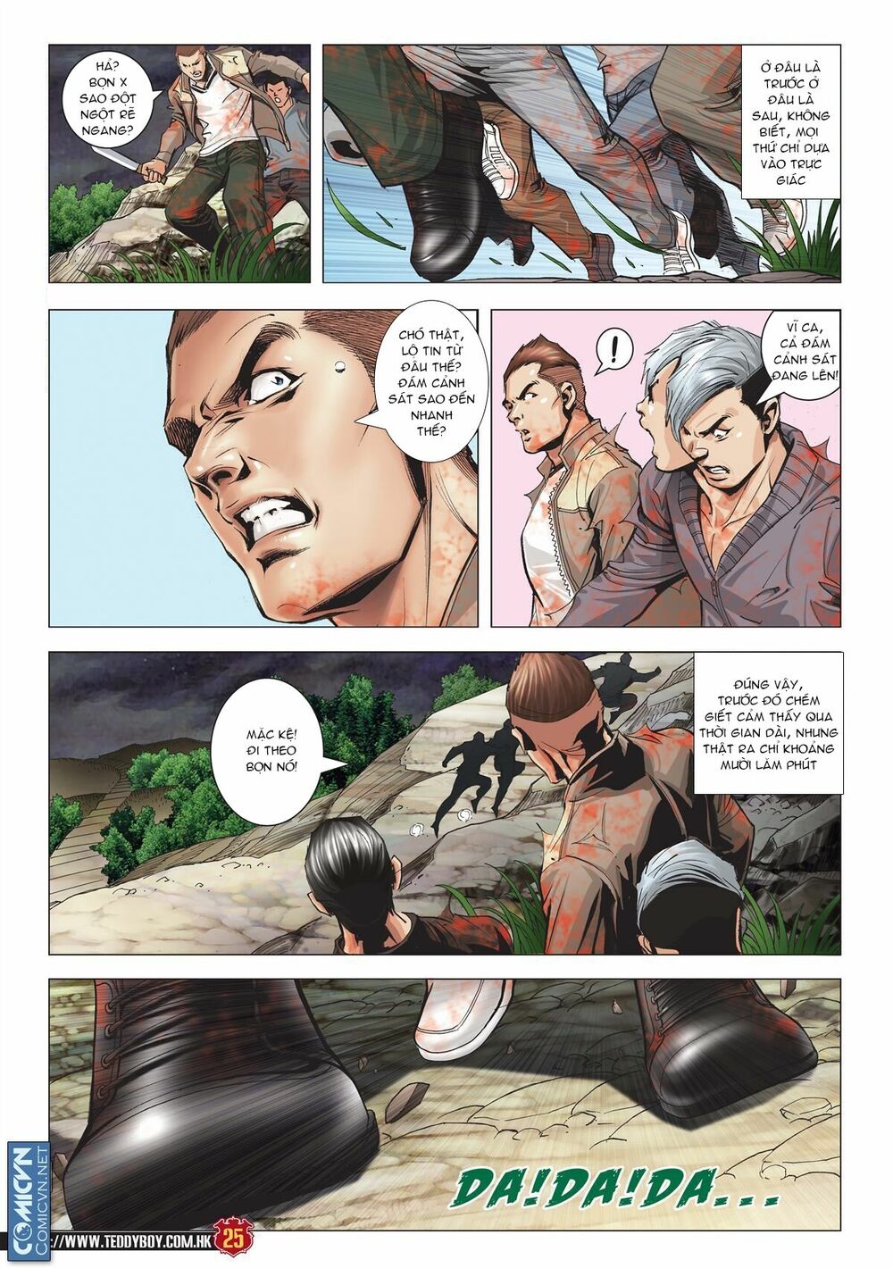 Người Trong Giang Hồ: Chapter 1986: Chạy