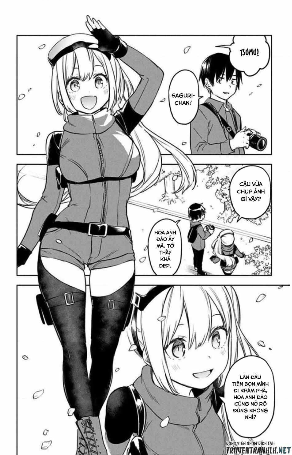 Saguri-Chan Tankentai: Chapter 35