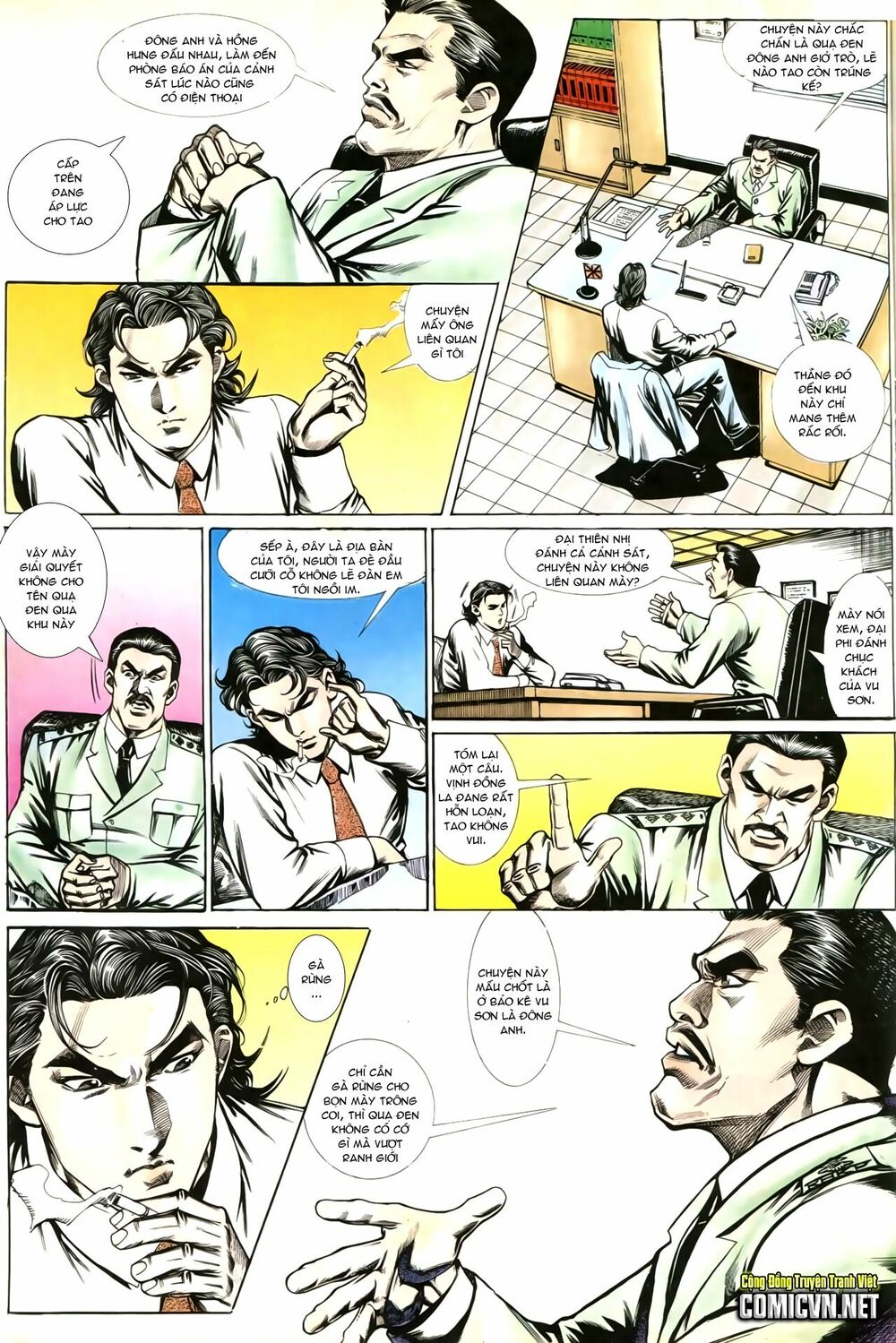 Người Trong Giang Hồ: Chapter 202: Đối Đầu