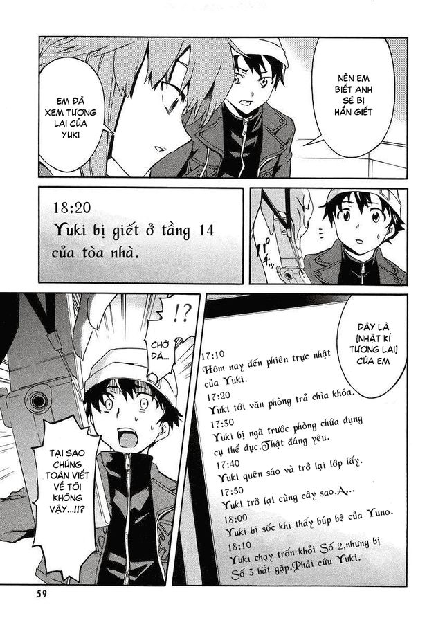 Nhật Ký Tương Lai: Chapter 1