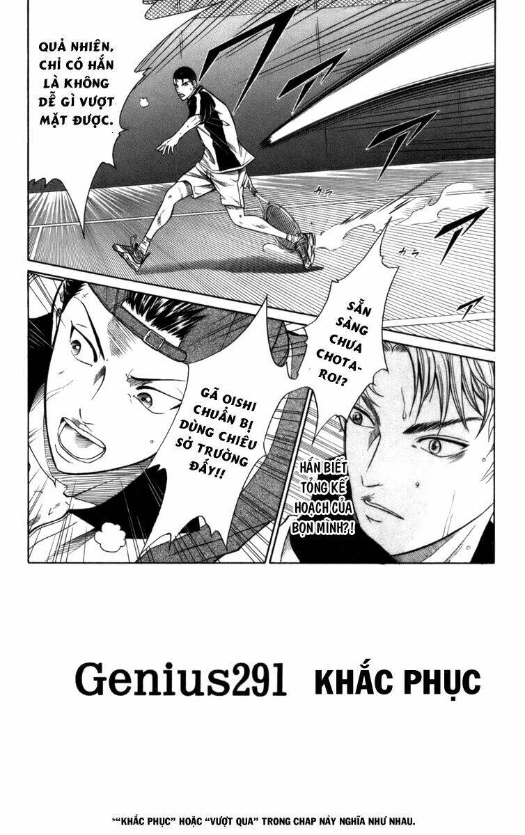 Hoàng Tử Tennis: Chapter 291
