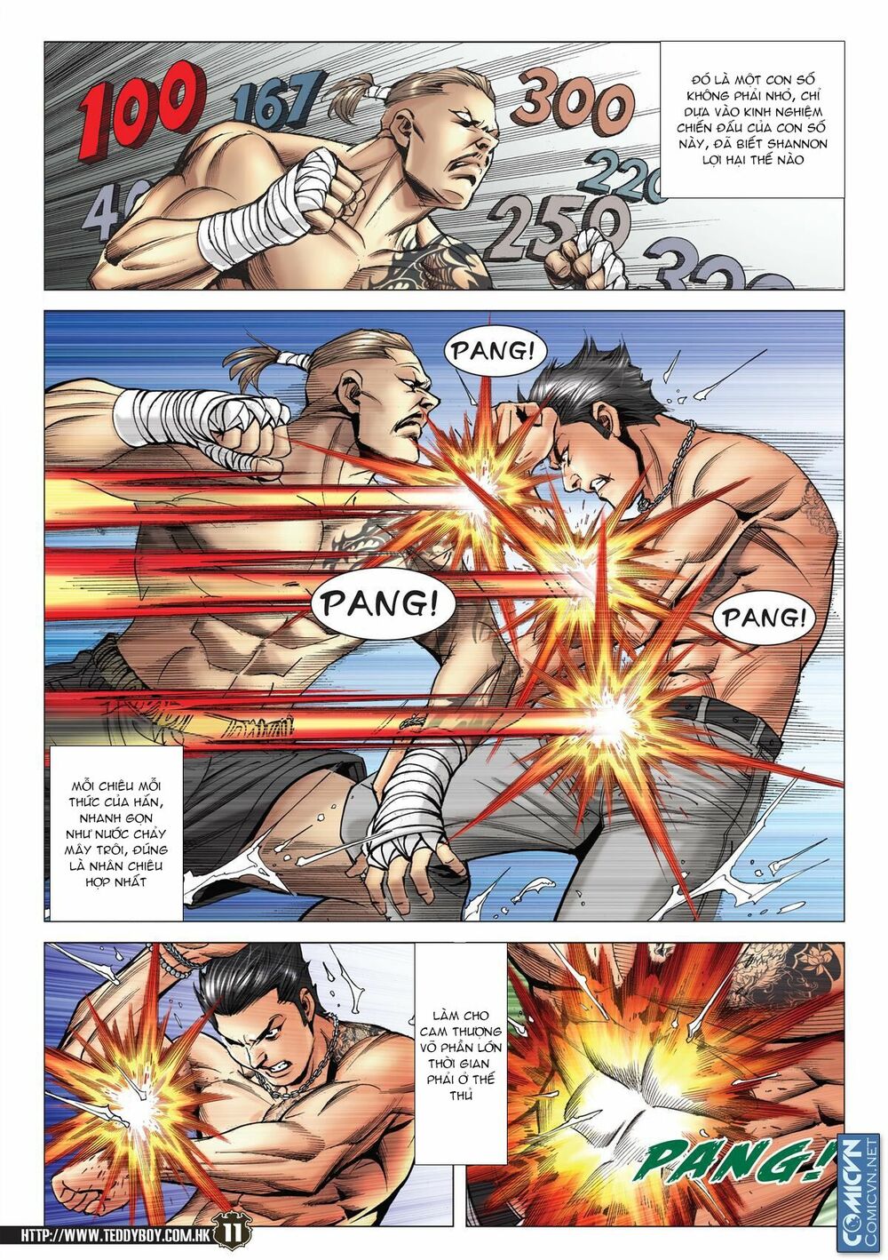 Người Trong Giang Hồ: Chapter 2143: Ác chiến vua Muay Thai