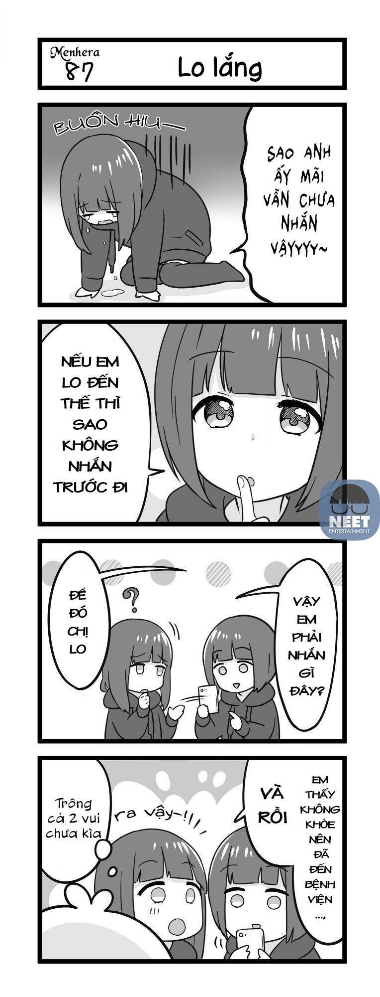 Menhera Shoujo Kurumi-Chan: Chapter 87
