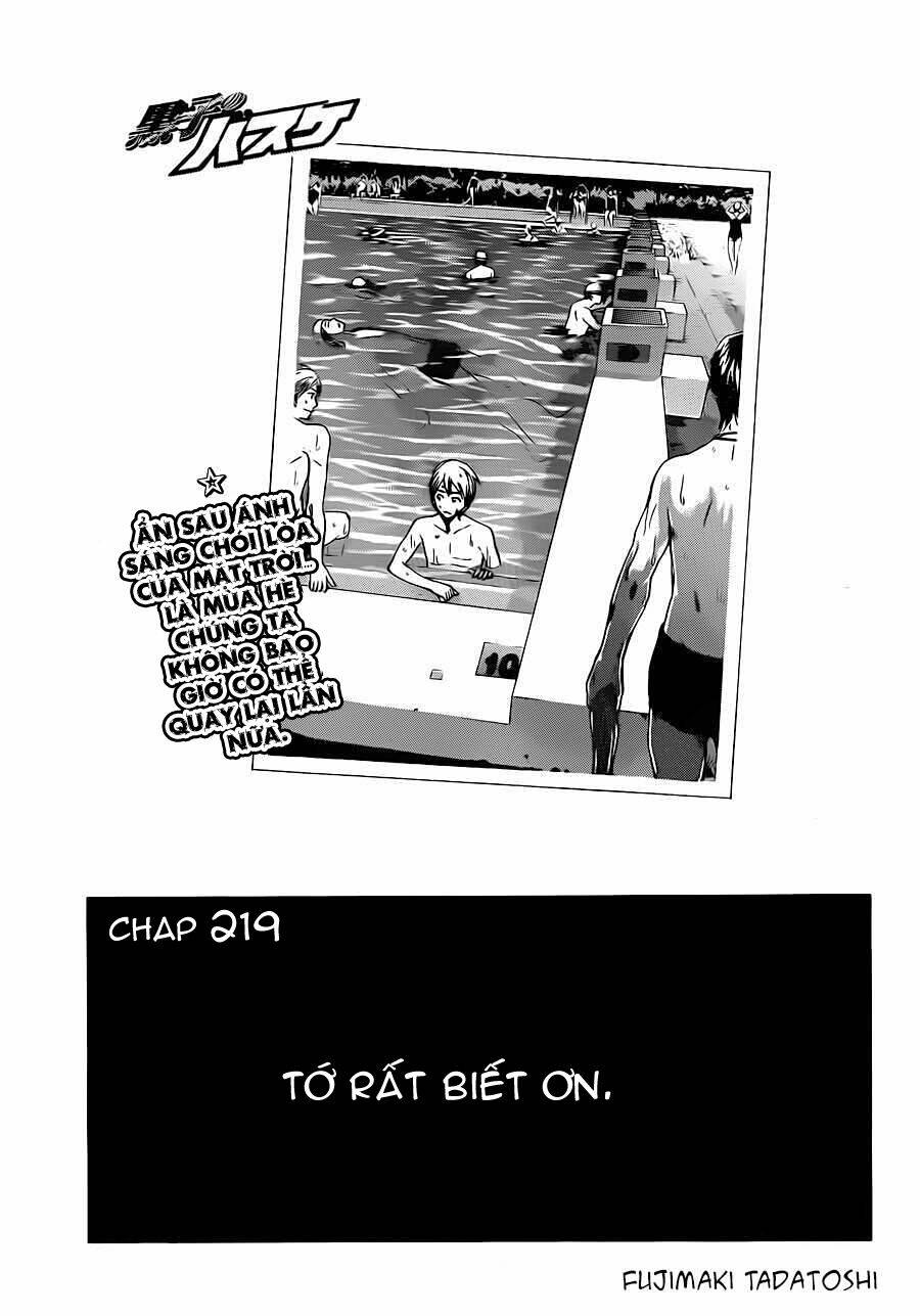 Vua Bóng Rổ Kuroko: Chapter 219