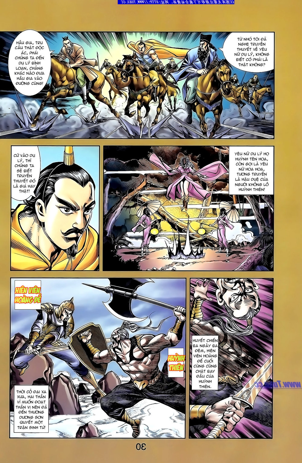 Thiên Tử Truyền Kỳ 1: Chapter 133