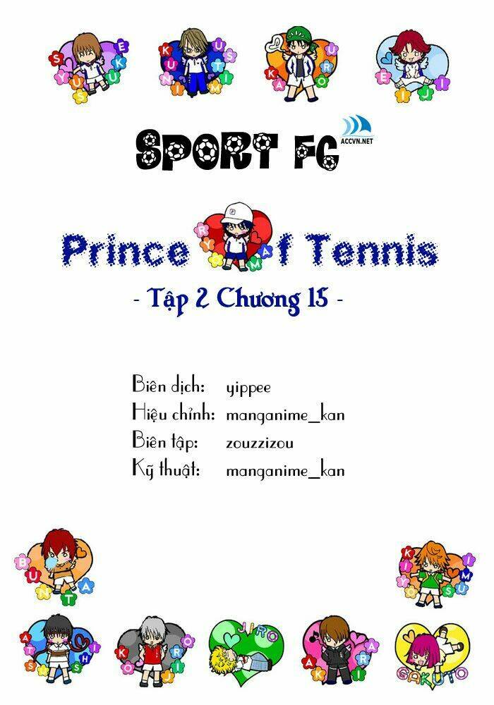 Hoàng Tử Tennis: Chapter 15