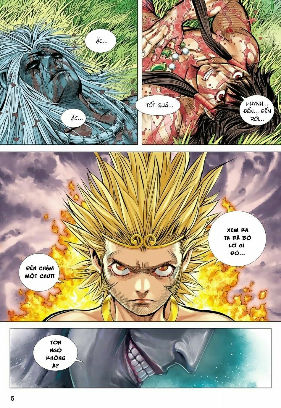 Tây Du: Chapter 150: Viên Vương Cúi Đầu