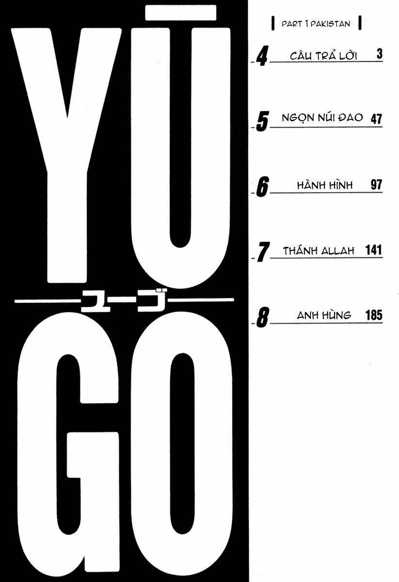 Yugo - Kẻ Thương Thuyết: Chapter 4