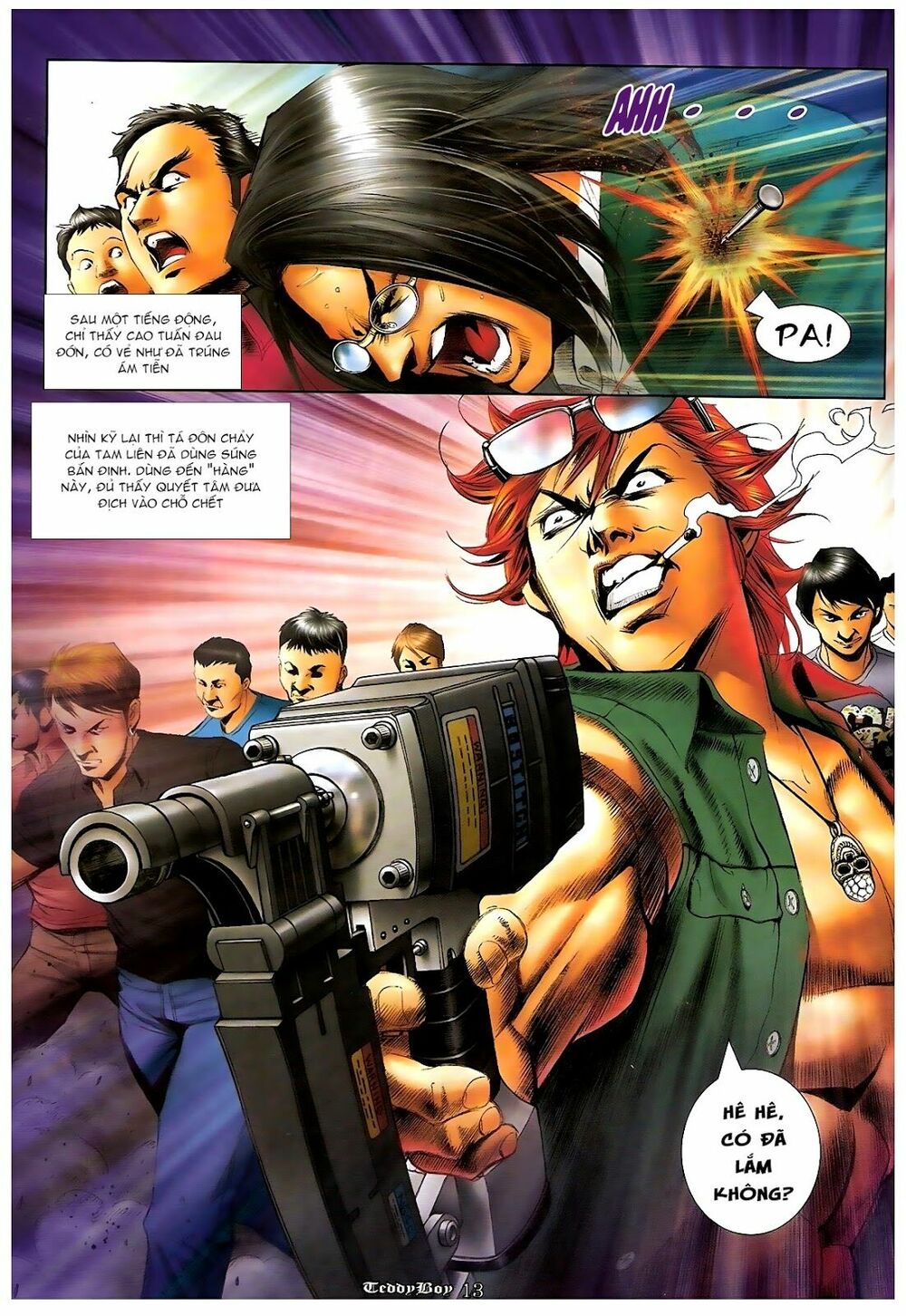 Người Trong Giang Hồ: Chapter 1188: Tái chiến Độc Xà Bang