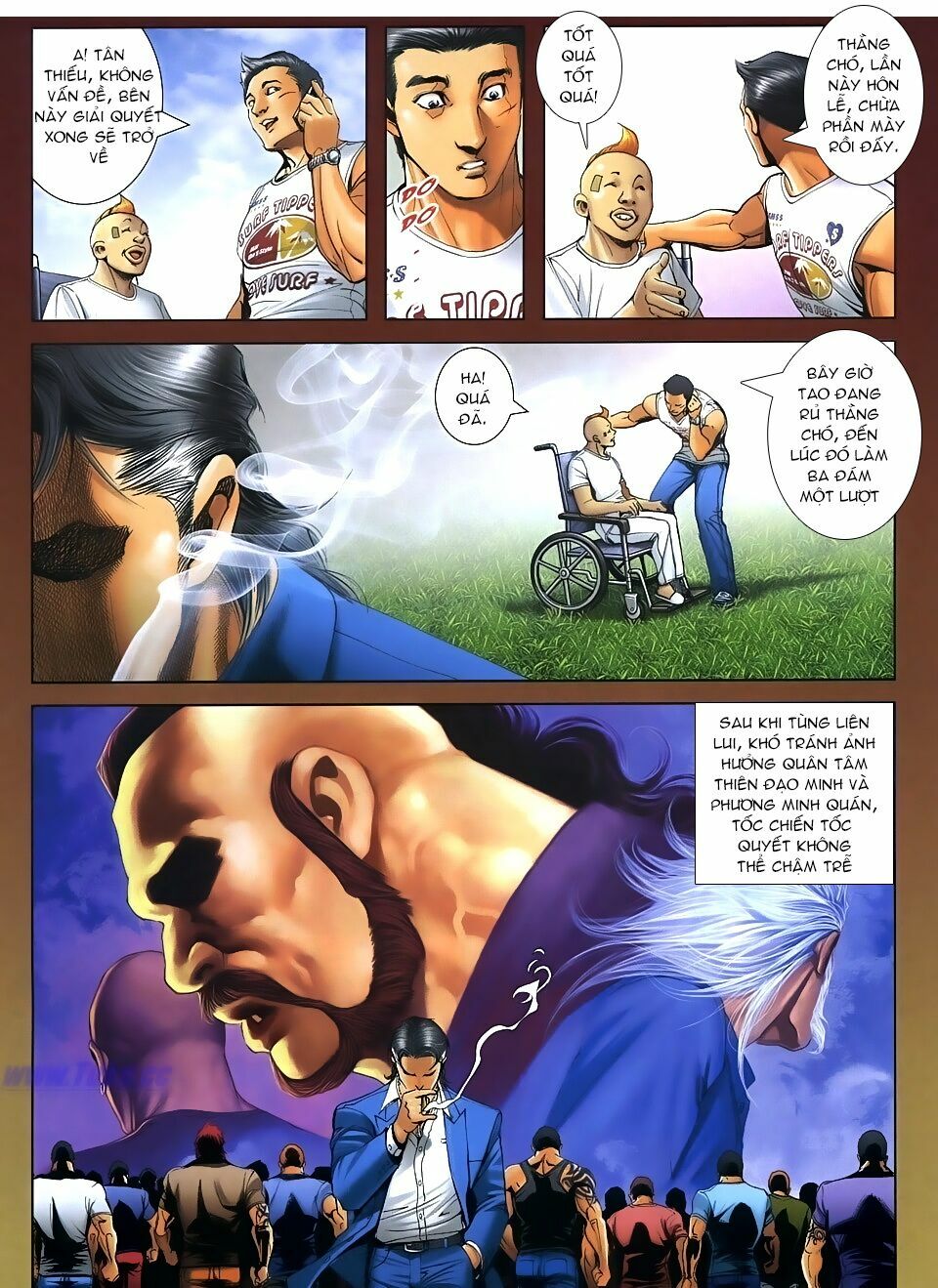 Người Trong Giang Hồ: Chapter 1106: Tấn công Trung tâm Sơn Hà