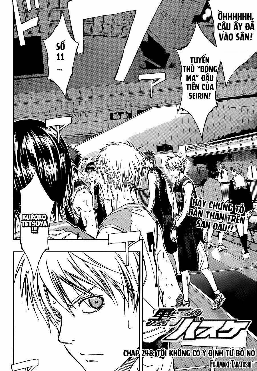 Vua Bóng Rổ Kuroko: Chapter 248