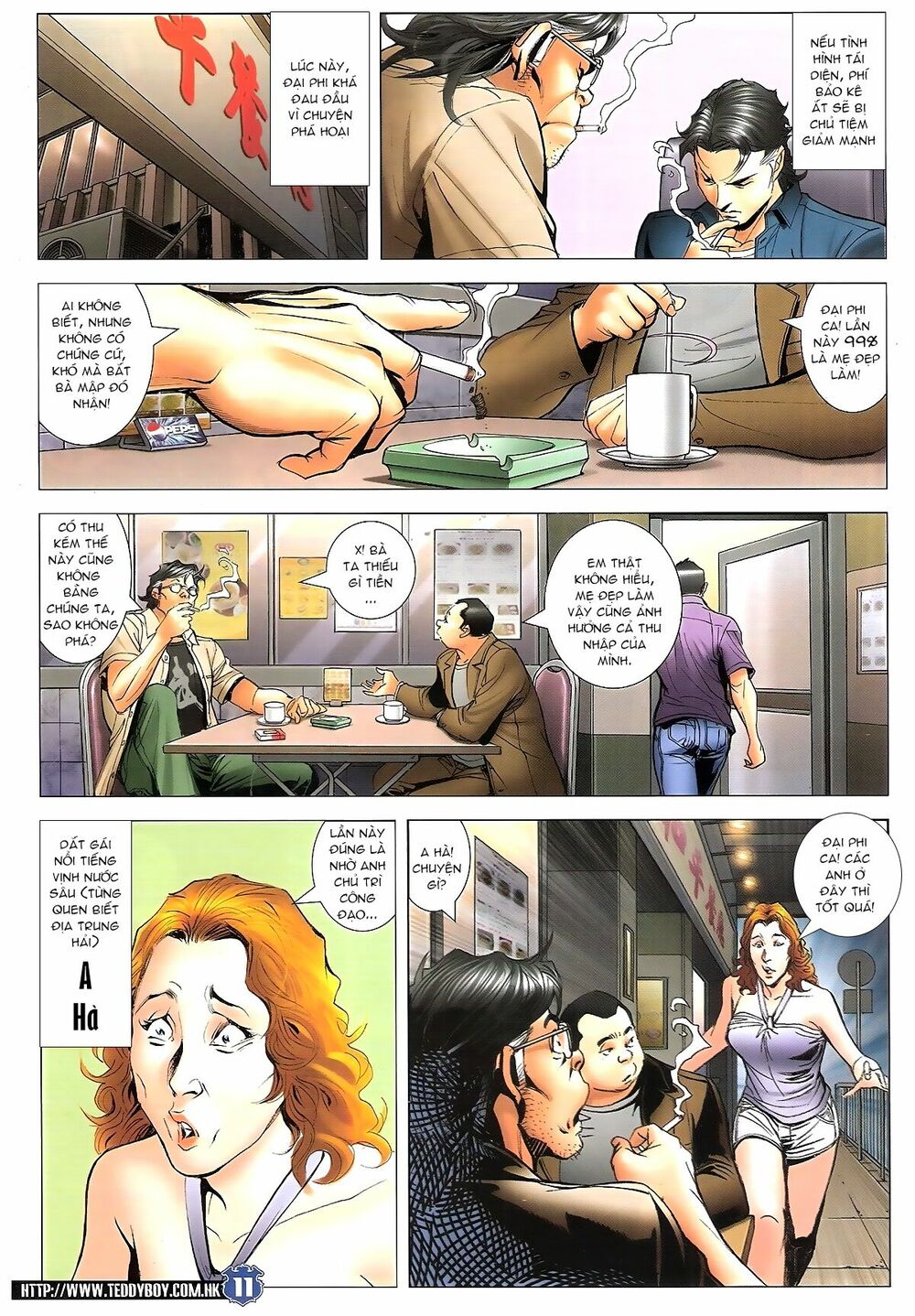Người Trong Giang Hồ: Chapter 1645: Làm khó Đại B Chảy