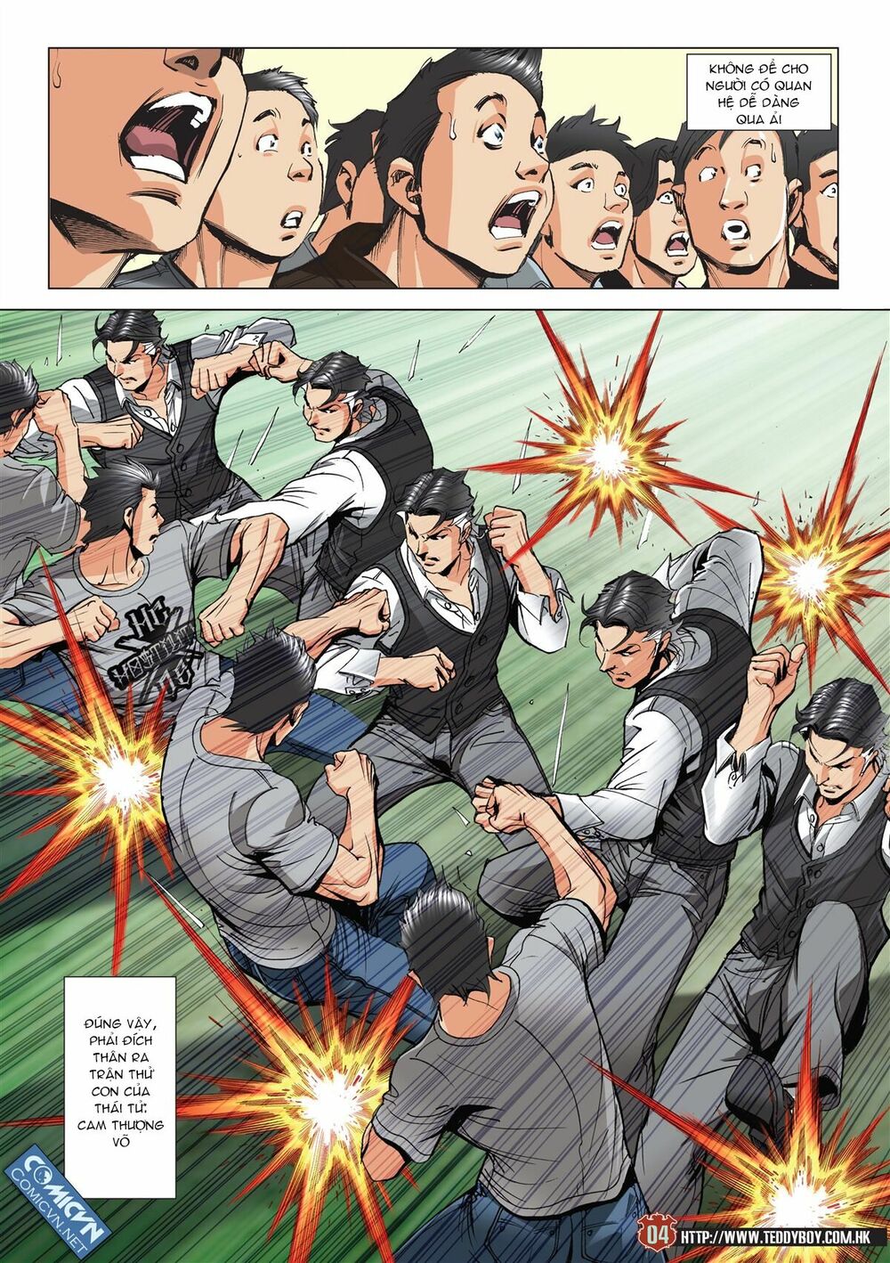 Người Trong Giang Hồ: Chapter 2120: Đánh ngã Trần Hạo Nam