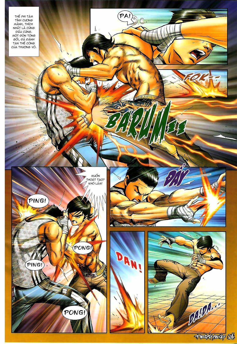 Người Trong Giang Hồ: Chapter 1306: Vinh Nhục Nhất Chiến 1
