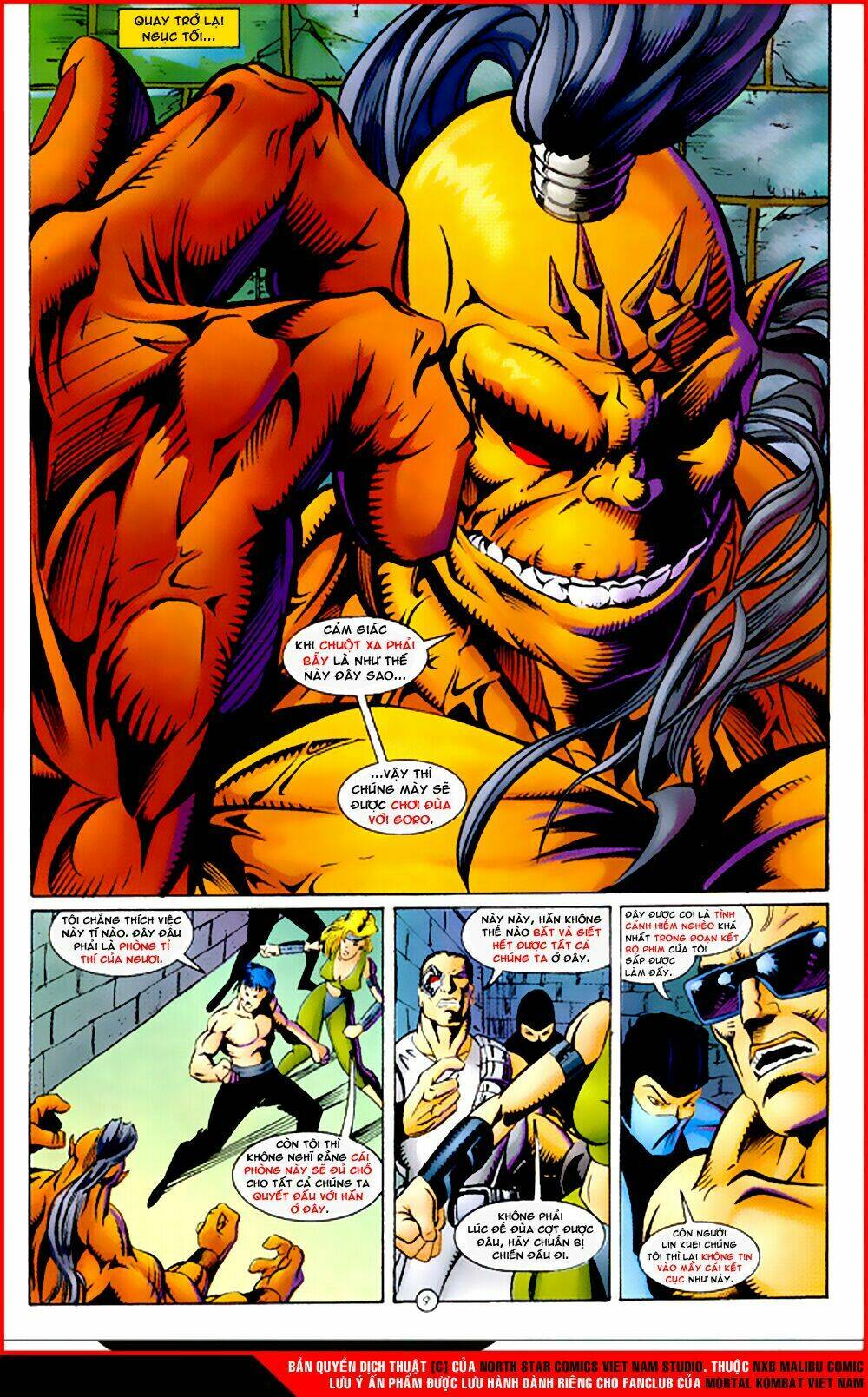 Mortal Kombat Malibu Comic: Chapter 3