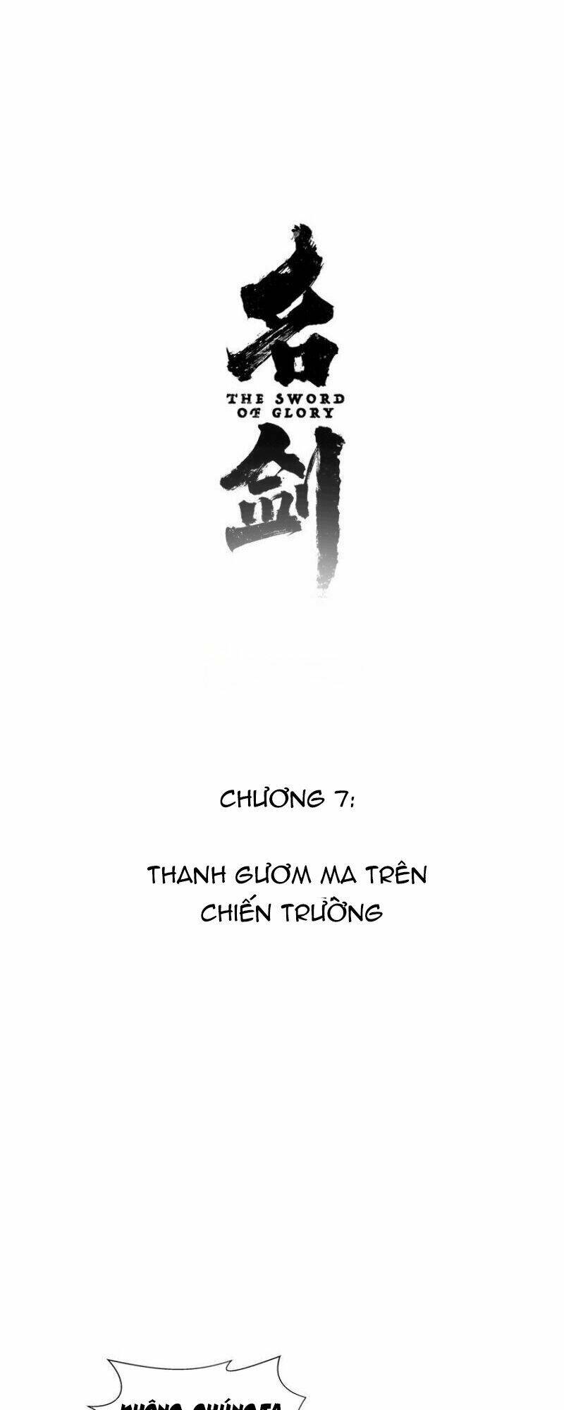 Thanh Gươm Danh Vọng: Chapter 7