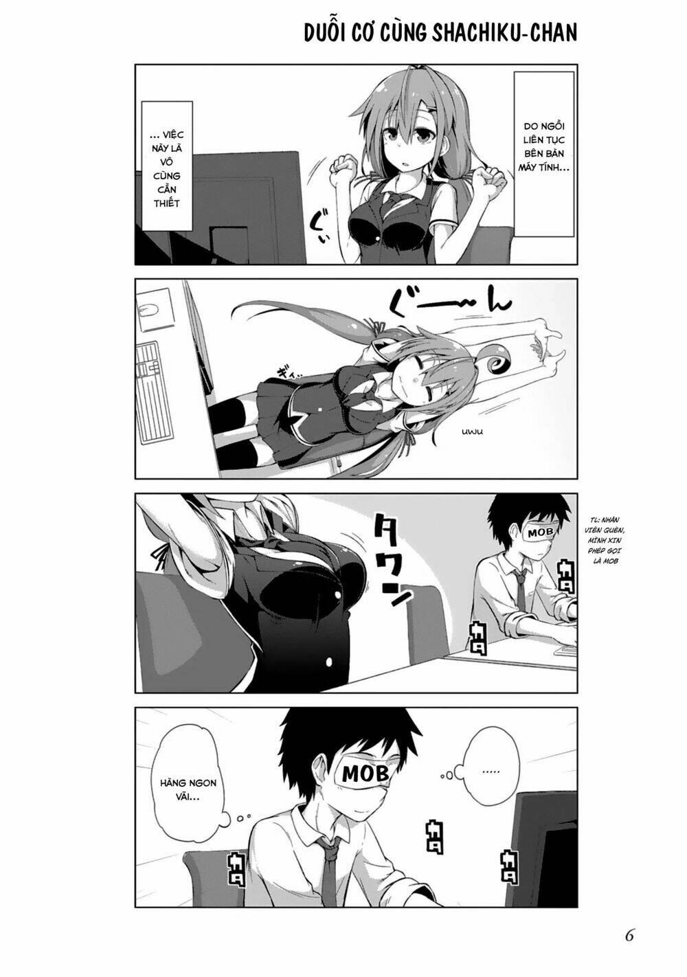 Ikinokore! Shachiku-Chan!: Chapter 1