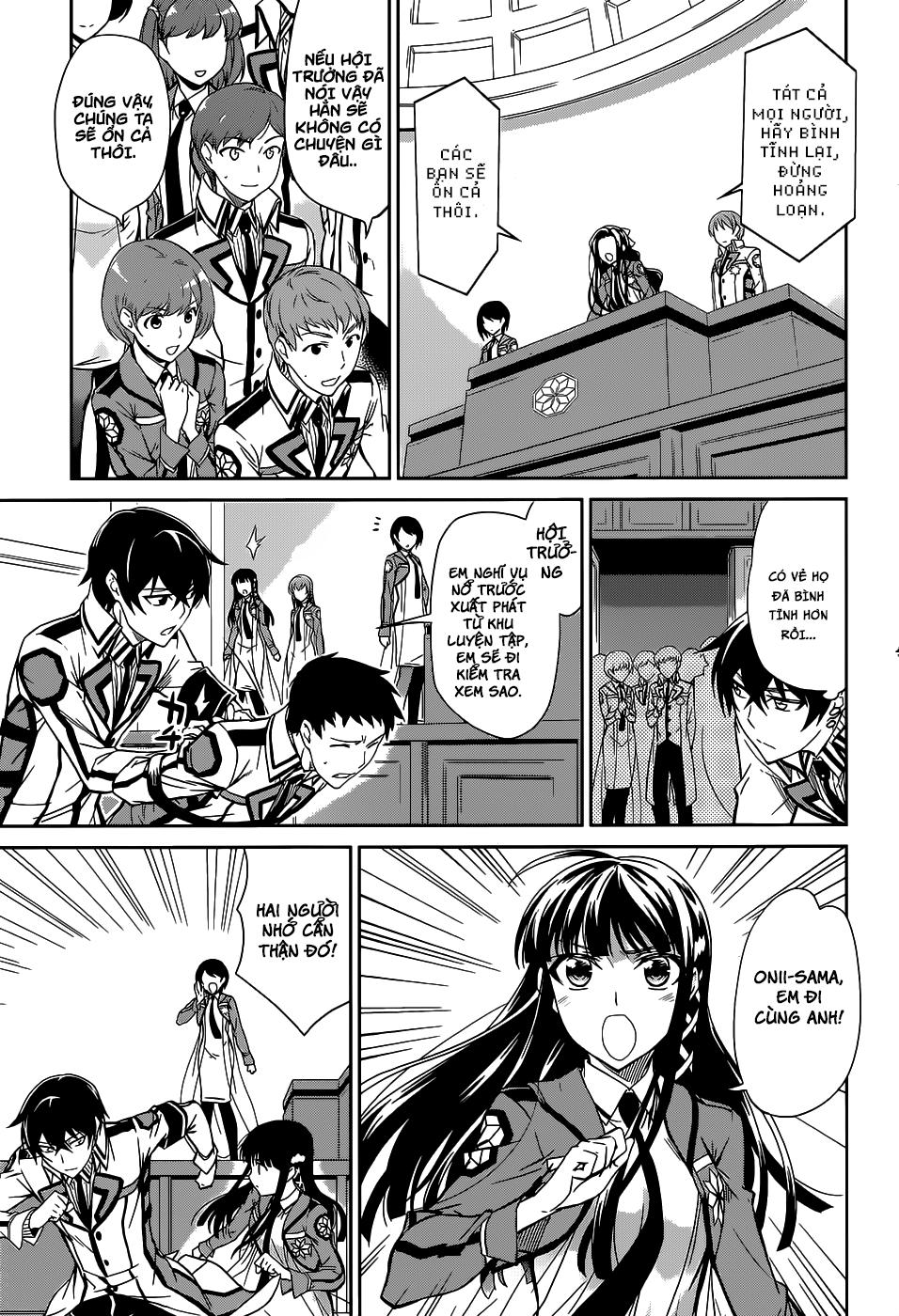 Mahouka Koukou No Rettousei - Nyuugaku Hen: Chapter 17