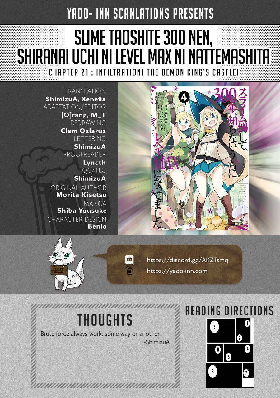 Slime Taoshite 300-Nen, Shiranai Uchi Ni Level Max Ni Natteshimatta: Chapter 21