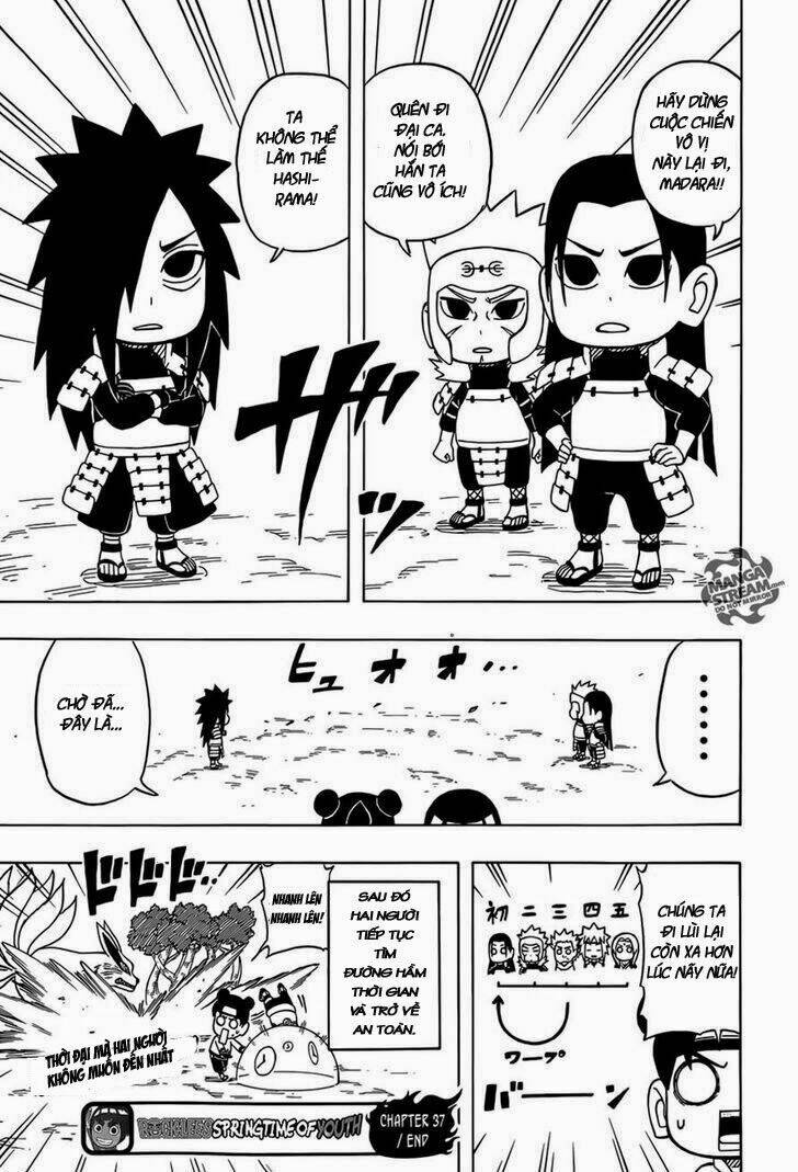 Cửu Vĩ Hồ Ly Ngoại Truyện Rock Lee: Chapter 37