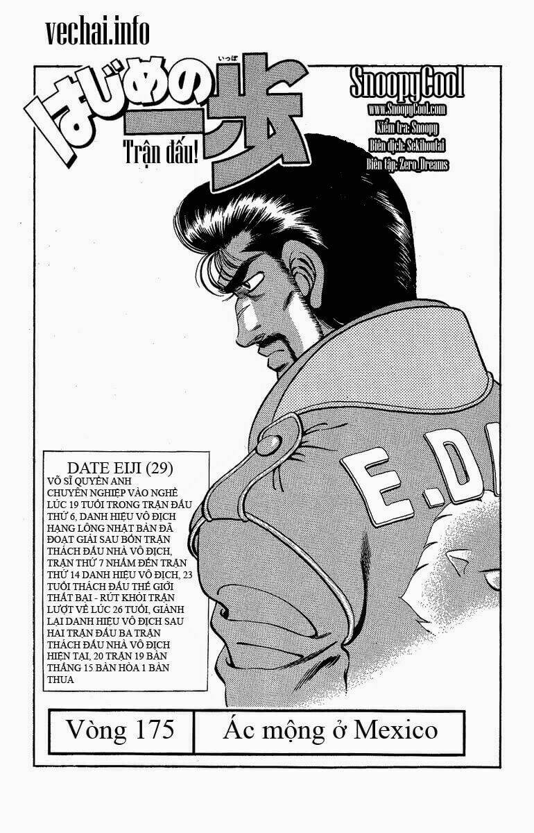 Võ Sĩ Quyền Anh Ippo: Chapter 175