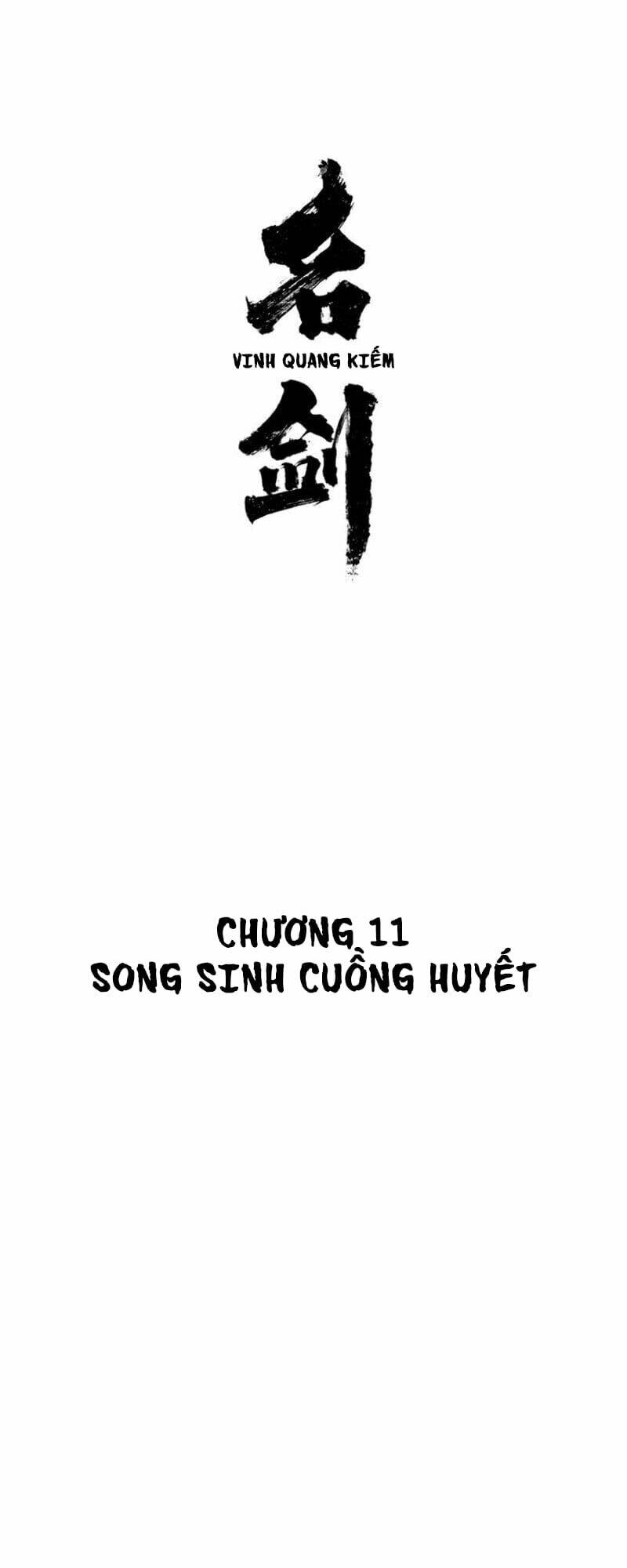 Vinh Quang Kiếm: Chapter 11