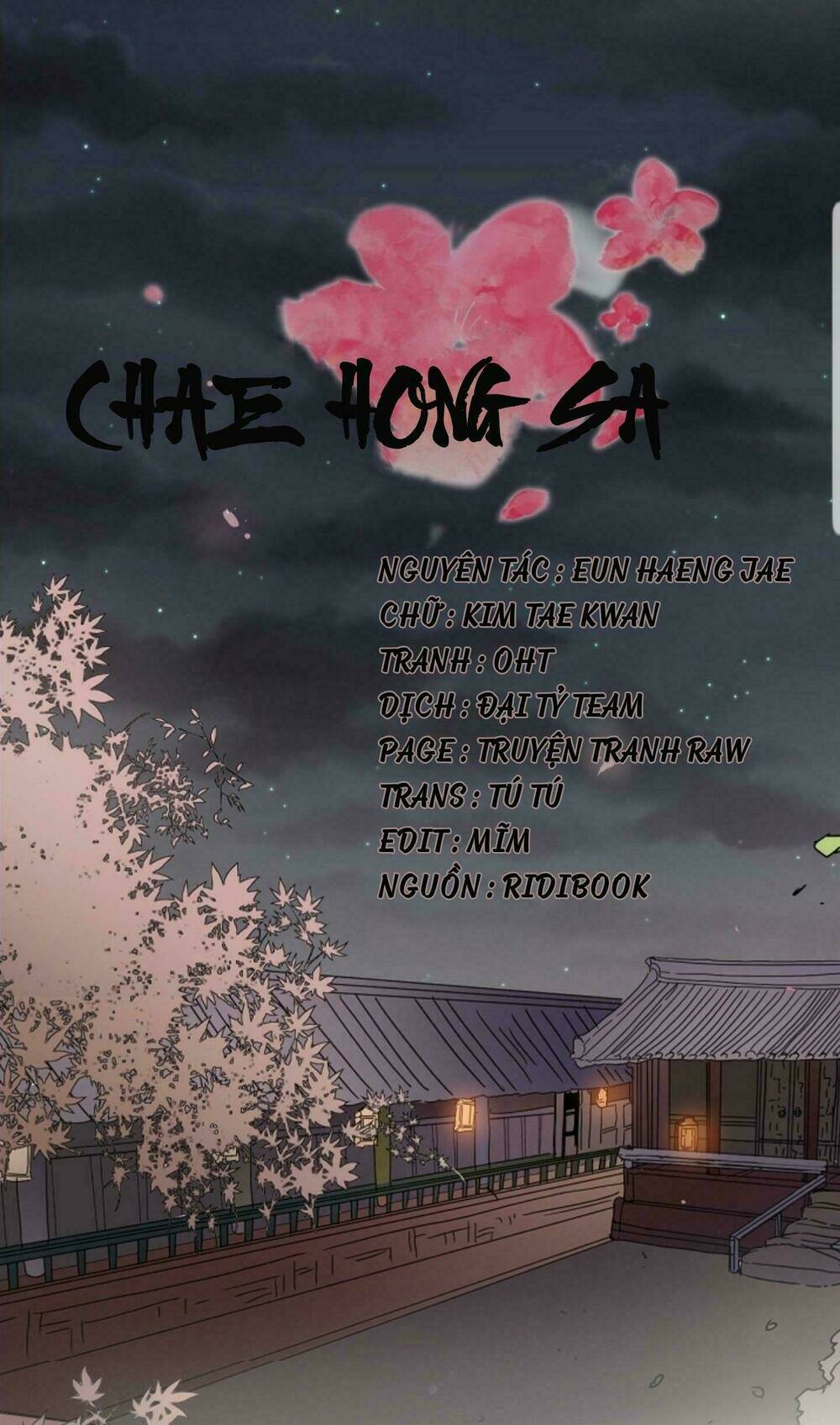Chae Hong Sa: Chapter 20