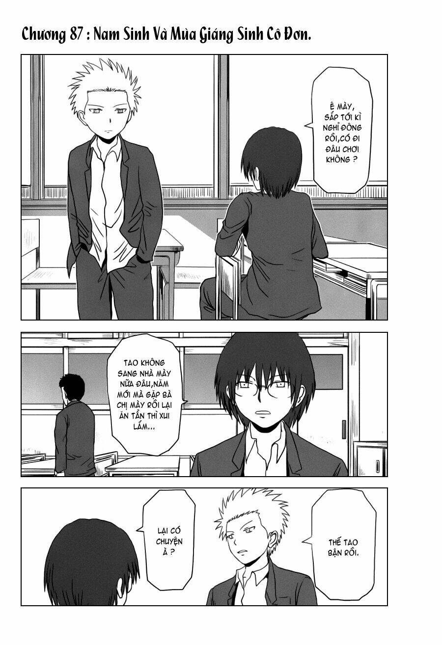 Danshi Koukousei No Nichijou: Chapter 87