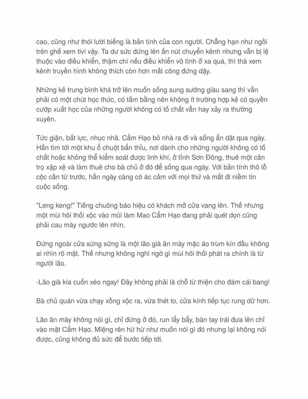 Hỗn Độn Nhân Loại: Chapter 1