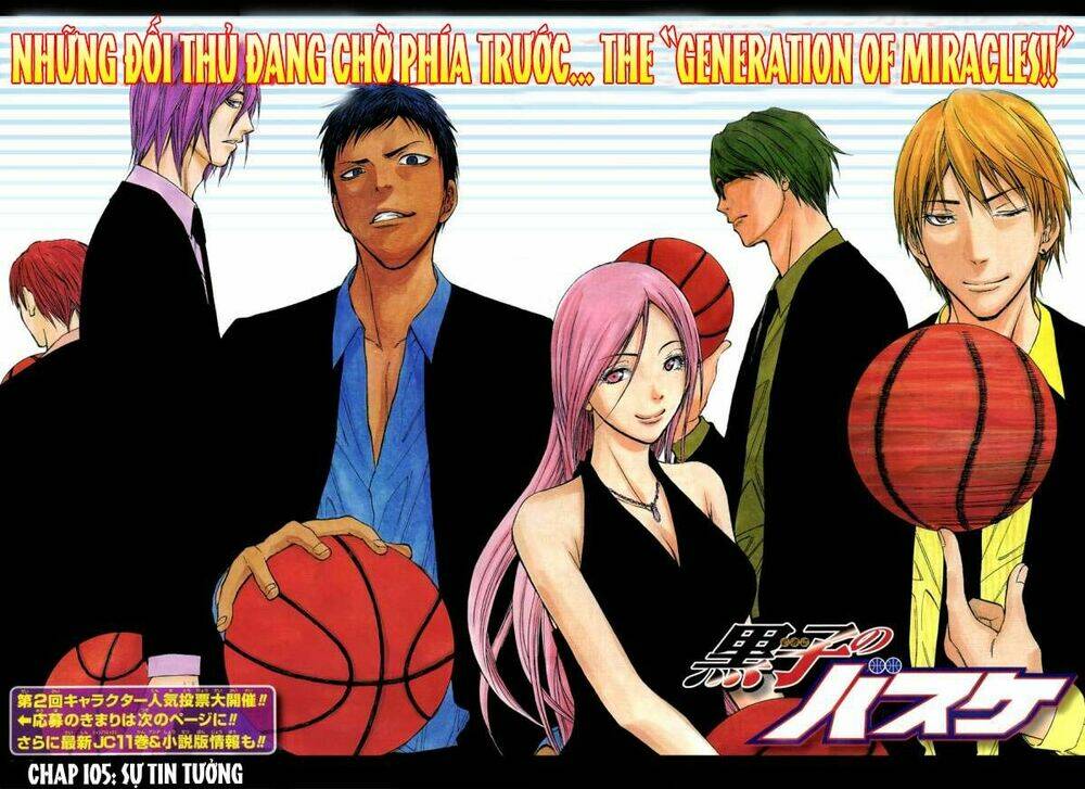 Vua Bóng Rổ Kuroko: Chapter 105