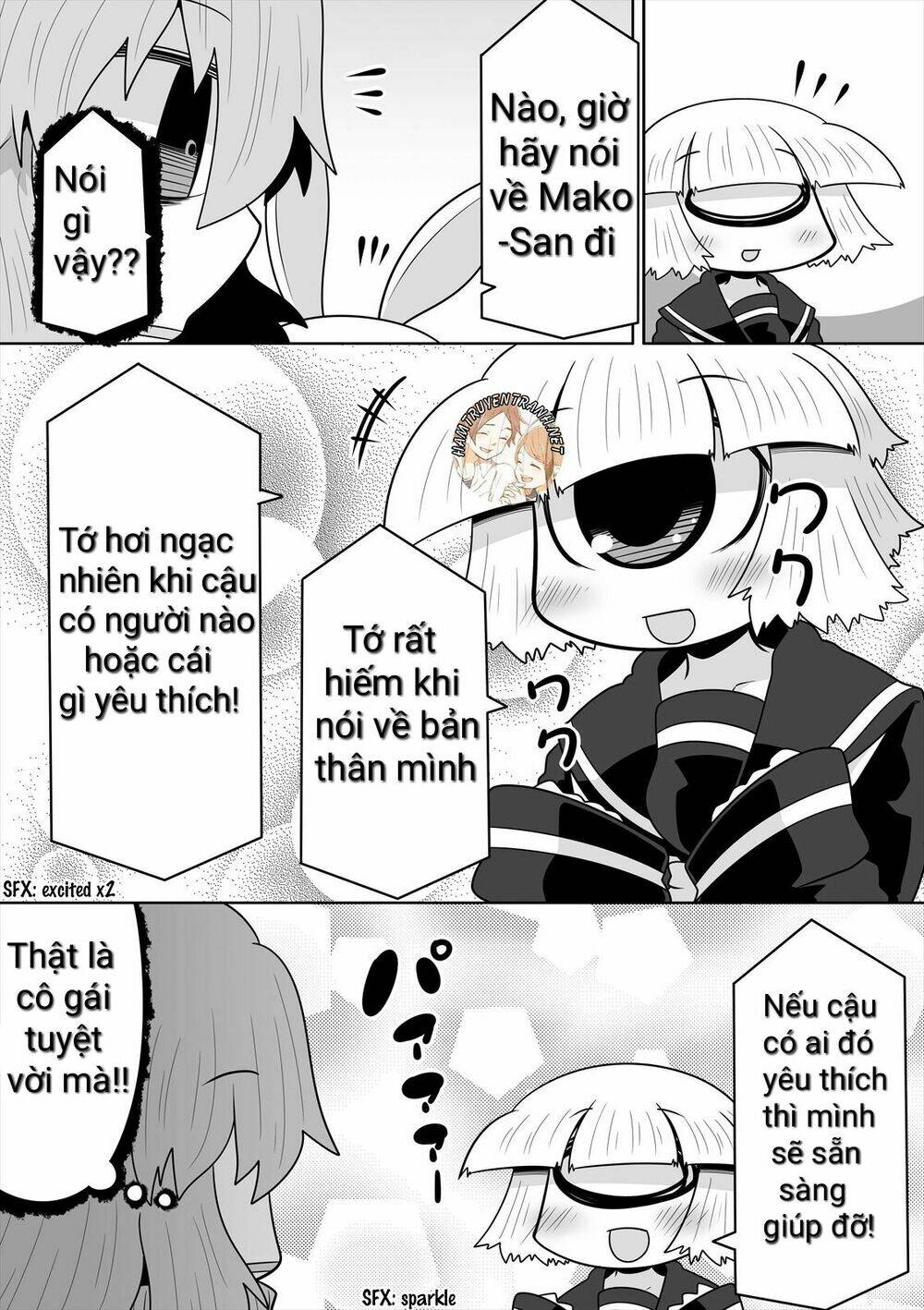 Mako-San Và Hachisuka-Kun: Chapter 14.5