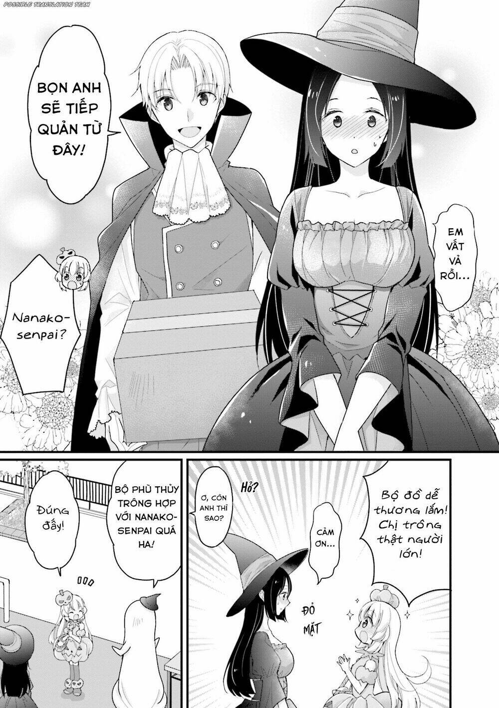 Senpai Kiêm Bạn Gái Nhỏ Nhắn Của Tôi Rất Dễ Thương: Chapter 3
