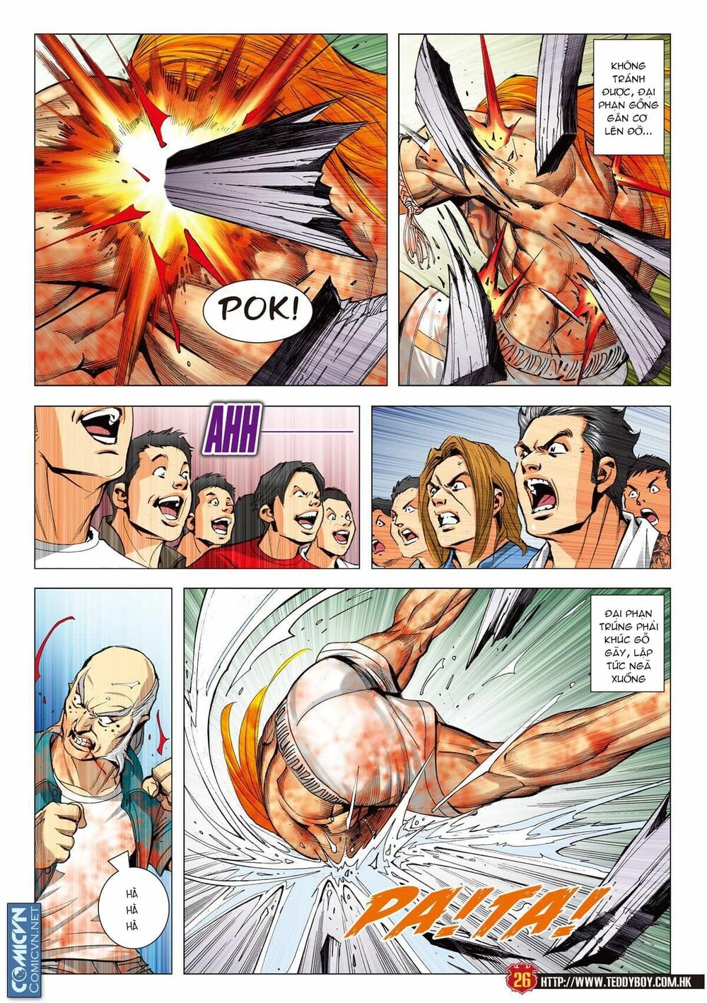 Người Trong Giang Hồ: Chapter 2166: Máu nóng bốc cao