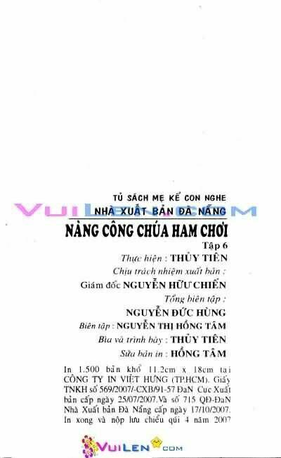 Nàng Công Chúa Ham Chơi: Chapter 6