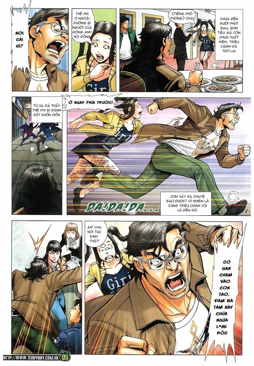 Người Trong Giang Hồ: Chapter 1686: Đại Phi vs La Tâm Tá
