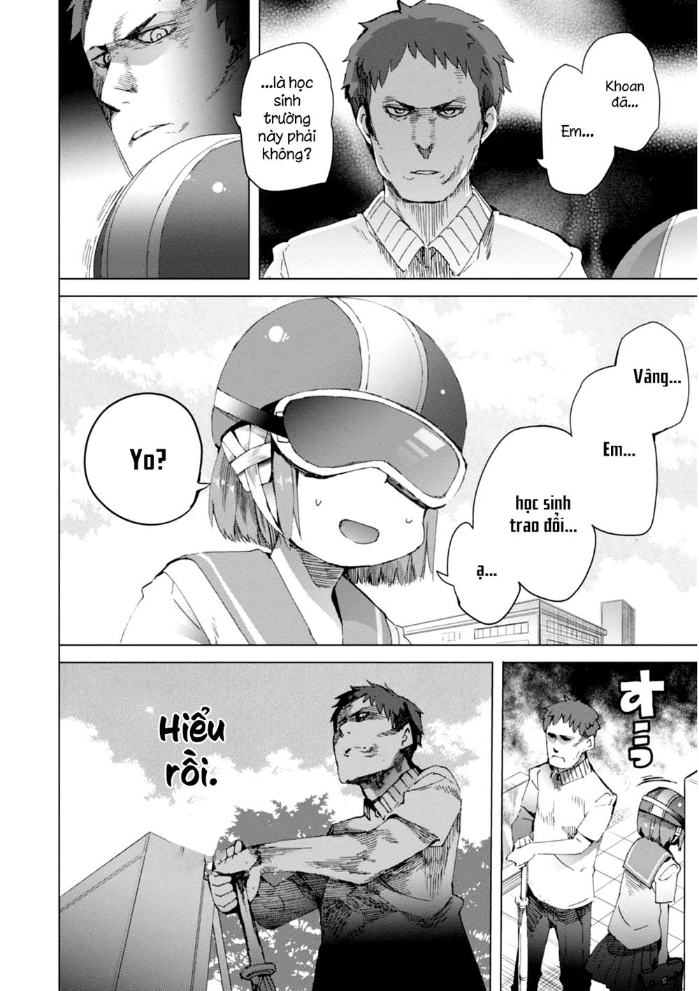 Chio-Chan No Tsuugakuro: Chapter 3