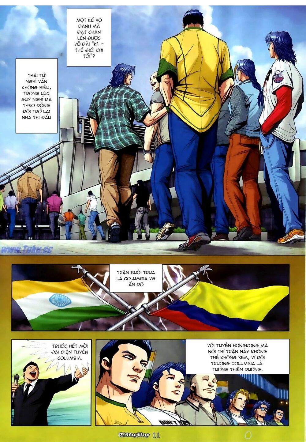Người Trong Giang Hồ: Chapter 883: Đội trưởng Columbia