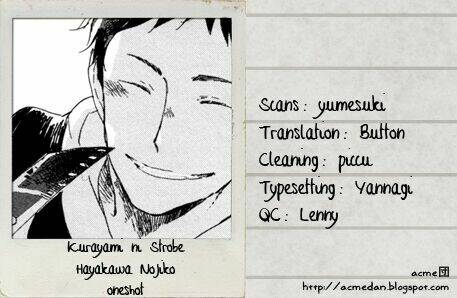 Kurayami Ni Strobe: Chapter 1