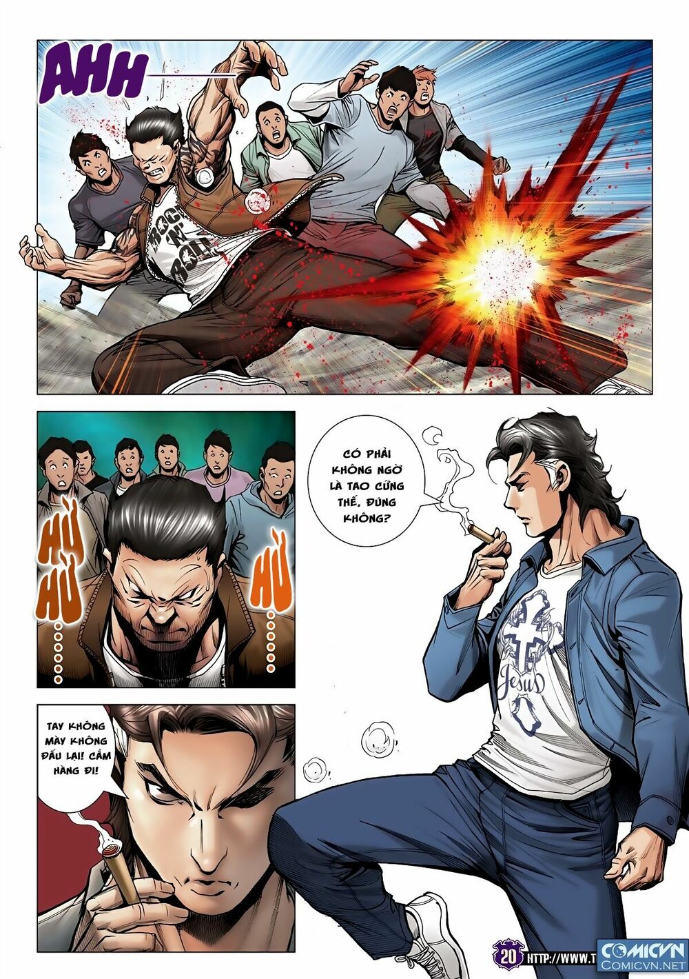 Người Trong Giang Hồ: Chapter 1976: Thế Phi vs Đinh Dao