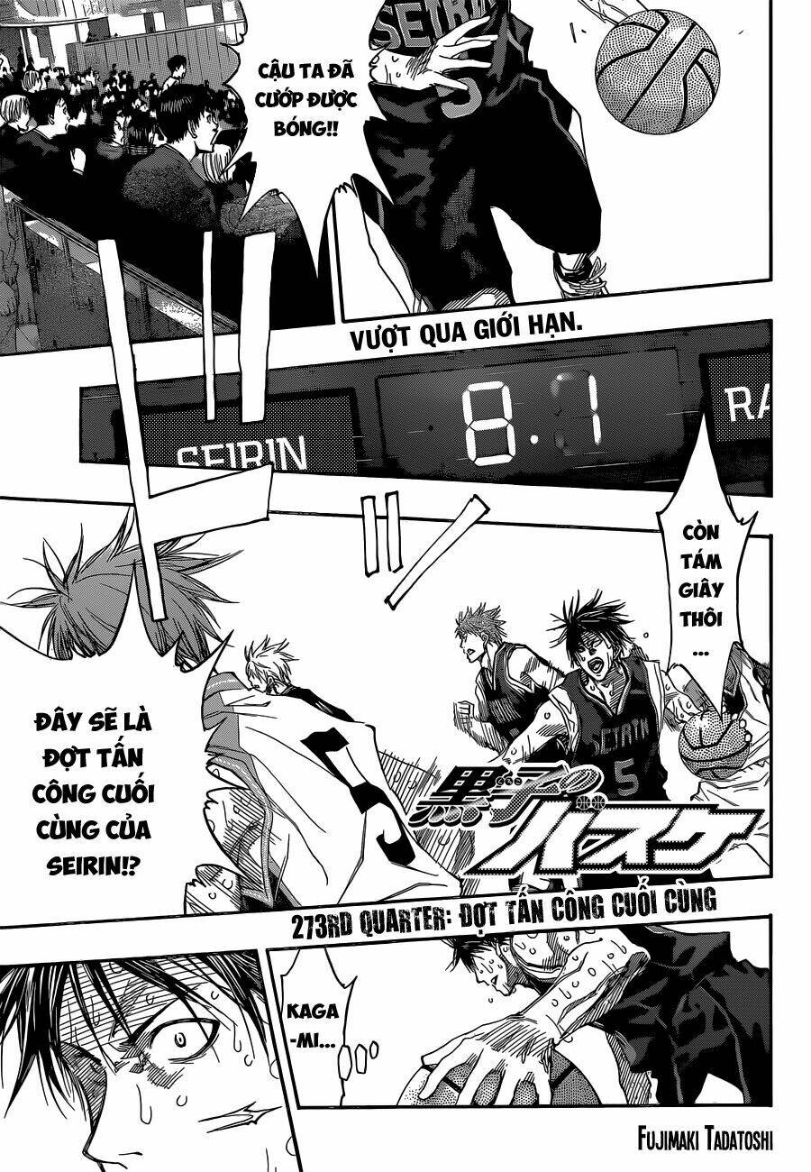 Vua Bóng Rổ Kuroko: Chapter 273