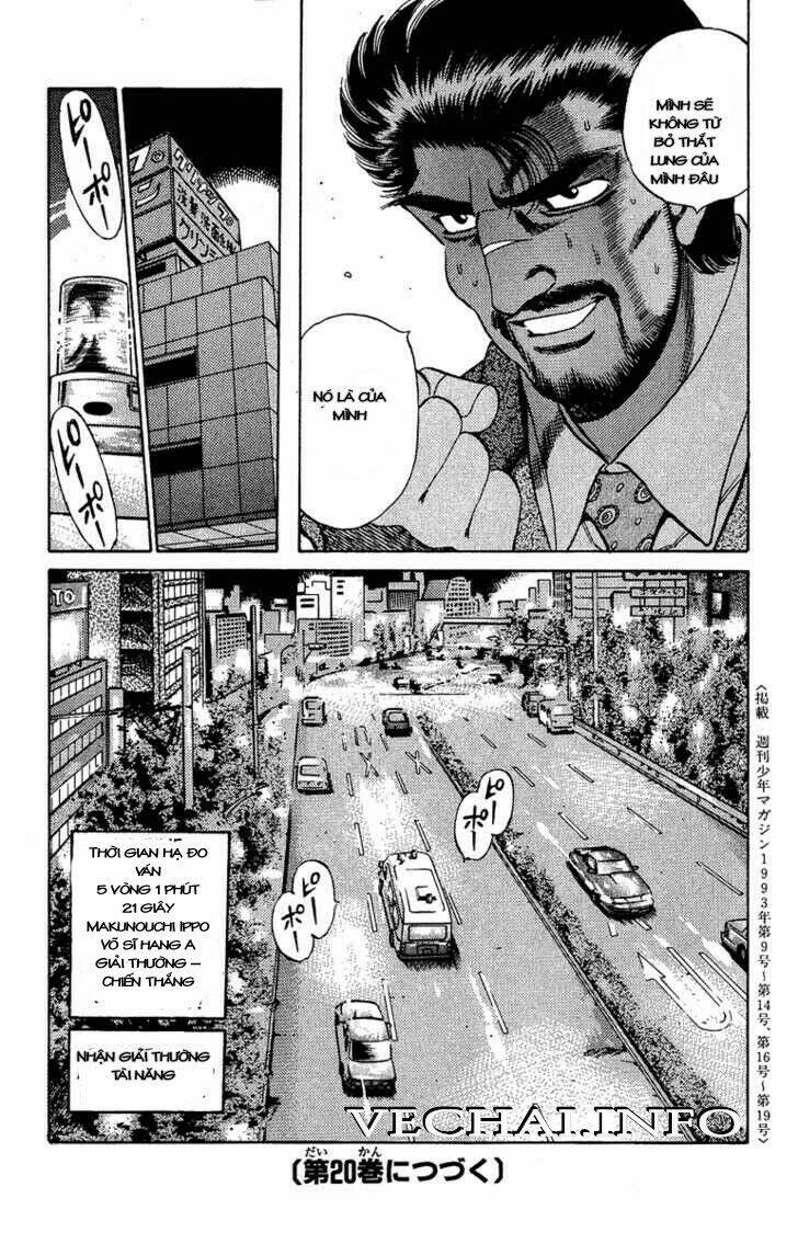 Võ Sĩ Quyền Anh Ippo: Chapter 169