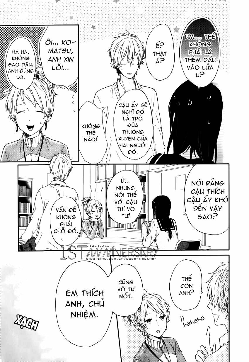 Shinbunbu no Komatsu-san: Chapter 4