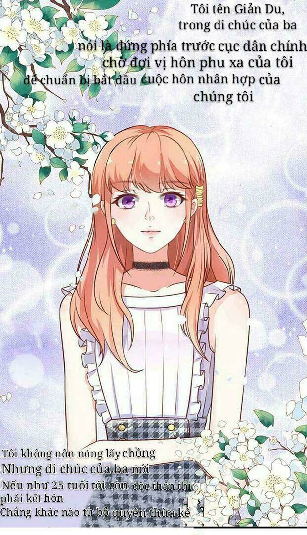 Giang Thiếu Muốn Hay Không Gả Tới Đây: Chapter 1