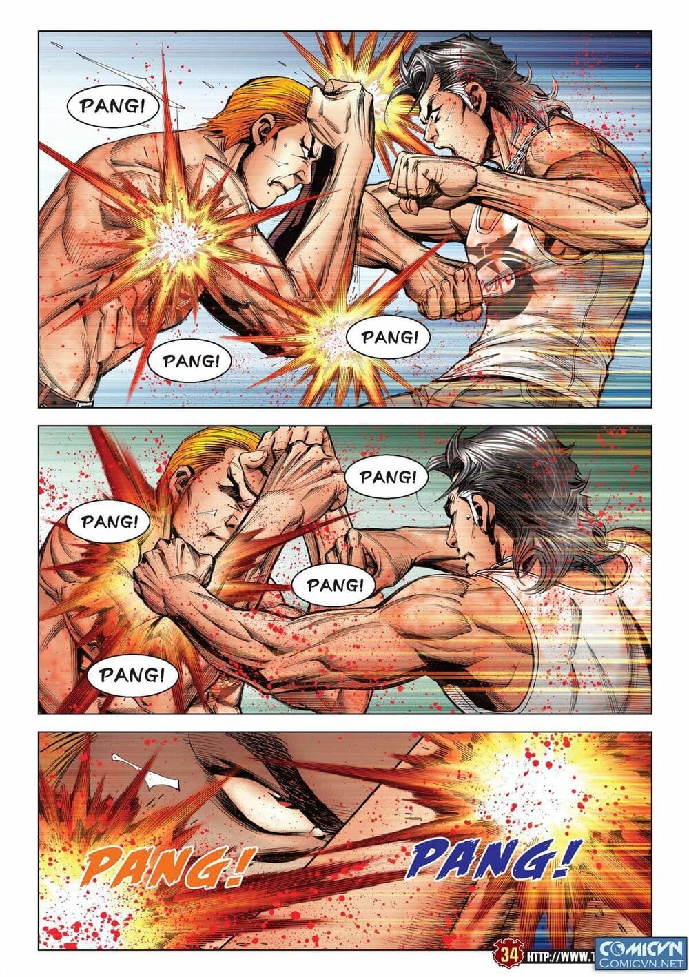 Người Trong Giang Hồ: Chapter 2170: Trần Hạo Nam vs Kim Tôn Quý 2