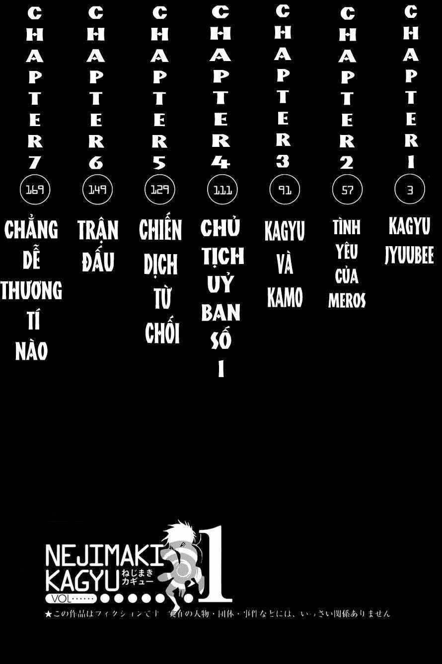 Nejimaki Kagyu: Chapter 1