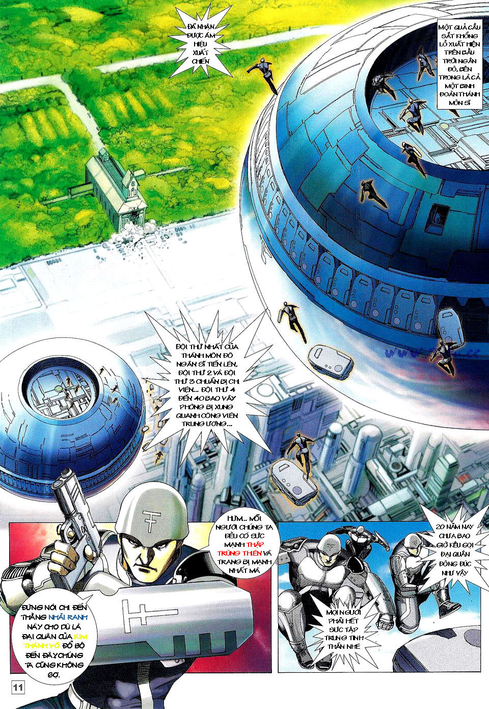 Võ Thần Phi Thiên: Chapter 13