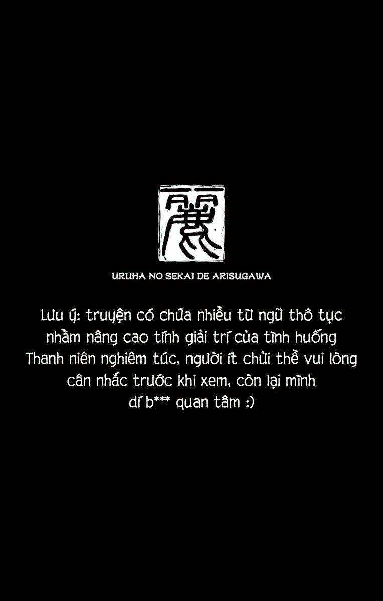 Arisugawa Ở Thế Giới "Tươi Đẹp" - Uruha No Sekai De Arisugawa: Chapter 8