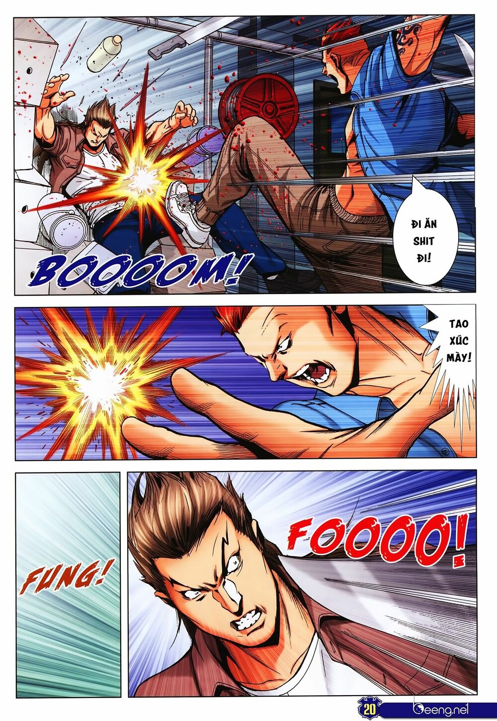 Người Trong Giang Hồ: Chapter 2245: Đại Phạn vs Lý Thành Khắc 2