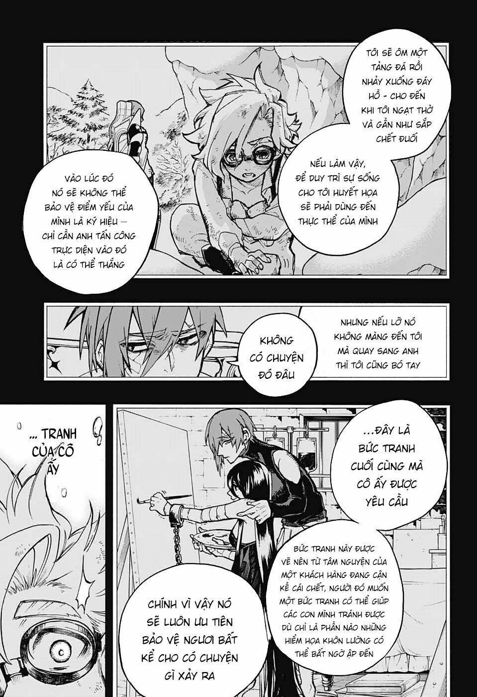 Những Bức Họa Quái Dị Của Phù Thủy: Chapter 21